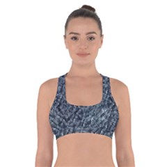 Ceramics Broken  Cross Back Sports Bra by Internationalstore