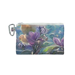 Abstract Blossoms  Canvas Cosmetic Bag (small) by Internationalstore