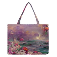 Abstract Flowers  Medium Tote Bag by Internationalstore