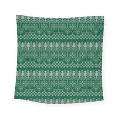 Christmas Knit Digital Square Tapestry (small)