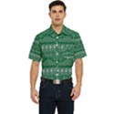 Christmas Knit Digital Men s Short Sleeve Pocket Shirt  View1