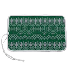 Christmas Knit Digital Pen Storage Case (m)