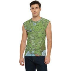 Map Earth World Russia Europe Men s Raglan Cap Sleeve T-shirt