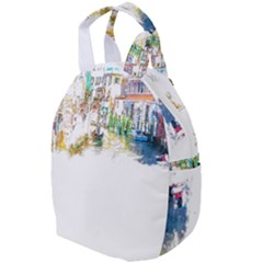 Venice T- Shirt Venice Voyage Art Digital Painting Watercolor Discovery T- Shirt (1) Travel Backpack