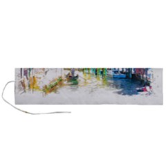 Venice T- Shirt Venice Voyage Art Digital Painting Watercolor Discovery T- Shirt (1) Roll Up Canvas Pencil Holder (l)