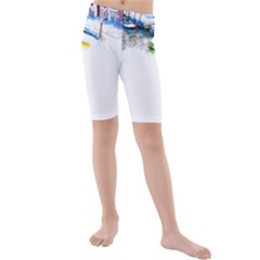 Venice T- Shirt Venice Voyage Art Digital Painting Watercolor Discovery T- Shirt (4) Kids  Mid Length Swim Shorts