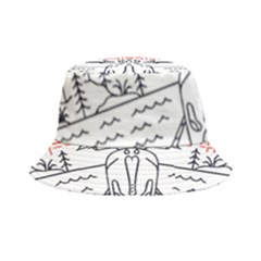 Vespa T- Shirt Hit The Road 3 T- Shirt Bucket Hat