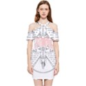 Vespa T- Shirt Hit The Road 3 T- Shirt Shoulder Frill Bodycon Summer Dress View1