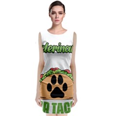 Veterinary Medicine T- Shirt Will Give Veterinary Advice For Tacos Funny Vet Med Worker T- Shirt Classic Sleeveless Midi Dress