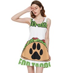 Veterinary Medicine T- Shirt Will Give Veterinary Advice For Tacos Funny Vet Med Worker T- Shirt Inside Out Racerback Dress by ZUXUMI