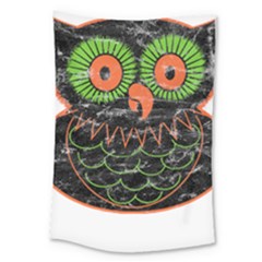 Vintage Halloween Owl T- Shirt Vintage Halloween Owl T- Shirt Large Tapestry