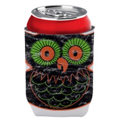 Vintage Halloween Owl T- Shirt Vintage Halloween Owl T- Shirt Can Holder