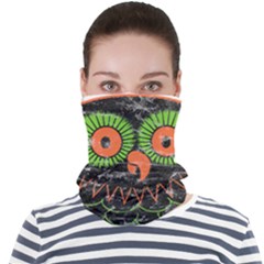 Vintage Halloween Owl T- Shirt Vintage Halloween Owl T- Shirt Face Seamless Bandana (Adult)