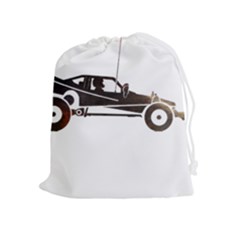 Vintage Rc Cars T- Shirt Grunge Vintage Modelcar Classic Rc Buggy Racing Cars Addict T- Shirt (1) Drawstring Pouch (xl)