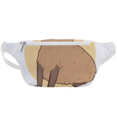 Capybara T- Shirt Cute Gentlemen Capybara T- Shirt Yoga Reflexion Pose T- Shirtyoga Reflexion Pose T- Shirt Waist Bag 