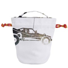 Vintage Rc Cars T- Shirt Vintage Modelcar Classic Rc Buggy Racing Cars Addict T- Shirt (1) Drawstring Bucket Bag by ZUXUMI