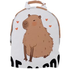 Capybara T- Shirt Cute Gentlemen Capybara T- Shirt Yoga Reflexion Pose T- Shirtyoga Reflexion Pose T- Shirt Mini Full Print Backpack