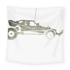 Vintage Rc Cars T- Shirt Vintage Modelcar Retro Rc Buggy Racing Cars Addict T- Shirt (1) Square Tapestry (large) by ZUXUMI