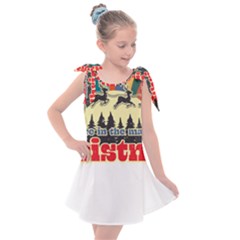 Vintage T- Shirt Vintage Believe In The Magic T- Shirt Kids  Tie Up Tunic Dress