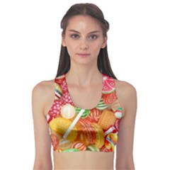 Aesthetic Candy Art Fitness Sports Bra by Internationalstore