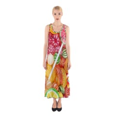 Aesthetic Candy Art Sleeveless Maxi Dress by Internationalstore