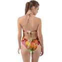 Aesthetic Candy Art Halter Cut-Out One Piece Swimsuit View2