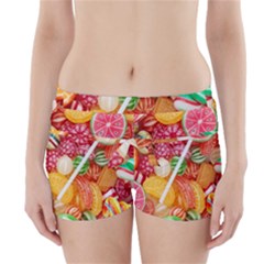 Aesthetic Candy Art Boyleg Bikini Wrap Bottoms by Internationalstore