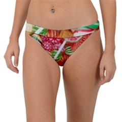 Aesthetic Candy Art Band Bikini Bottoms by Internationalstore