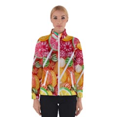 Aesthetic Candy Art Women s Bomber Jacket