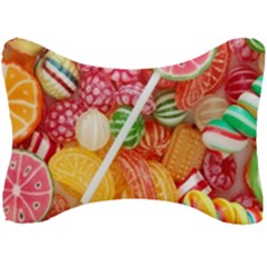 Aesthetic Candy Art Seat Head Rest Cushion by Internationalstore