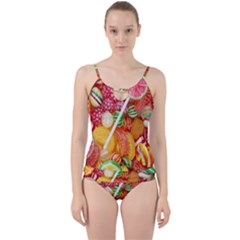 Aesthetic Candy Art Cut Out Top Tankini Set by Internationalstore