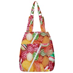 Aesthetic Candy Art Center Zip Backpack