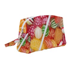 Aesthetic Candy Art Wristlet Pouch Bag (medium)