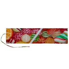 Aesthetic Candy Art Roll Up Canvas Pencil Holder (l) by Internationalstore