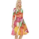 Aesthetic Candy Art Classy Knee Length Dress View2