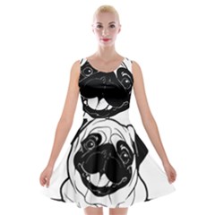 Black Hole T- Shirt Planet Eater Colour T- Shirt Velvet Skater Dress