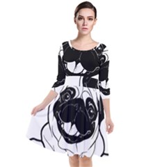 Black Hole T- Shirt Planet Eater Colour T- Shirt Quarter Sleeve Waist Band Dress