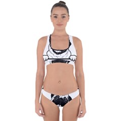 Black Hole T- Shirt Planet Eater Colour T- Shirt Cross Back Hipster Bikini Set