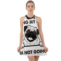 Black Hole T- Shirt Planet Eater Colour T- Shirt Halter Tie Back Chiffon Dress