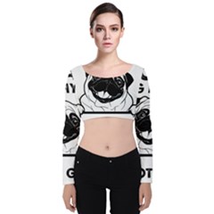 Black Hole T- Shirt Planet Eater Colour T- Shirt Velvet Long Sleeve Crop Top