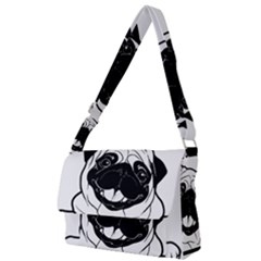 Black Hole T- Shirt Planet Eater Colour T- Shirt Full Print Messenger Bag (L)