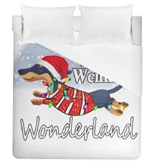 Weiner T- Shirt Walking In A Weiner Wonderland T- Shirt (1) Weiner T- Shirt Walking In A Weiner Wonderland T- Shirt Duvet Cover (Queen Size)