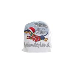 Weiner T- Shirt Walking In A Weiner Wonderland T- Shirt (1) Weiner T- Shirt Walking In A Weiner Wonderland T- Shirt Drawstring Pouch (XS)