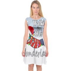 Weiner T- Shirt Walking In A Weiner Wonderland T- Shirt (1) Weiner T- Shirt Walking In A Weiner Wonderland T- Shirt Capsleeve Midi Dress