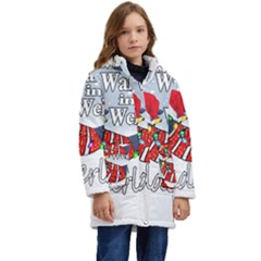 Weiner T- Shirt Walking In A Weiner Wonderland T- Shirt (1) Weiner T- Shirt Walking In A Weiner Wonderland T- Shirt Kids  Hooded Longline Puffer Jacket