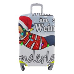 Weiner T- Shirt Walking In A Weiner Wonderland T- Shirt (1) Weiner T- Shirt Walking In A Weiner Wonderland T- Shirt Luggage Cover (Small)