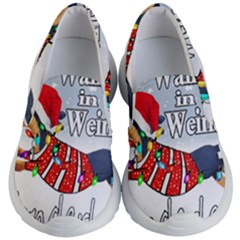 Weiner T- Shirt Walking In A Weiner Wonderland T- Shirt (1) Weiner T- Shirt Walking In A Weiner Wonderland T- Shirt Kids Lightweight Slip Ons