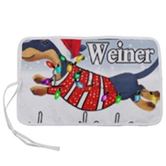 Weiner T- Shirt Walking In A Weiner Wonderland T- Shirt (1) Weiner T- Shirt Walking In A Weiner Wonderland T- Shirt Pen Storage Case (M)