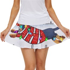 Weiner T- Shirt Walking In A Weiner Wonderland T- Shirt (1) Weiner T- Shirt Walking In A Weiner Wonderland T- Shirt Women s Skort