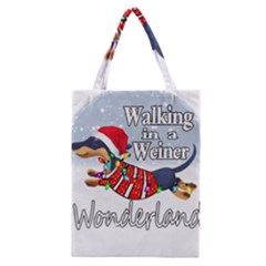 Weiner T- Shirt Walking In A Weiner Wonderland T- Shirt (1) Weiner T- Shirt Walking In A Weiner Wonderland T- Shirt Welder T- Shirt Funny Welder T- Shirt Classic Tote Bag